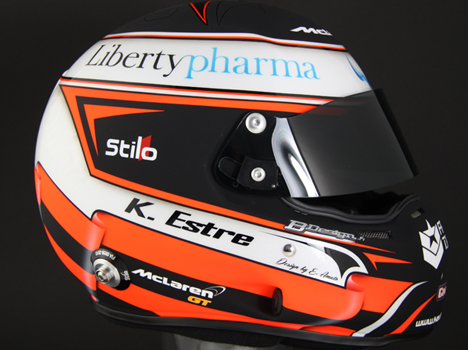 Casque Kevin Estre 2014-2