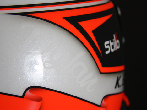 Casque Kevin Estre 2014-2