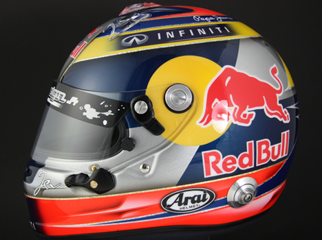 Casque JEV 2014 - Red Bull Racing