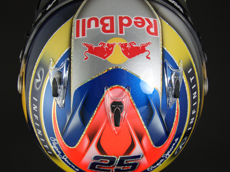 Casque JEV 2014 - Red Bull Racing
