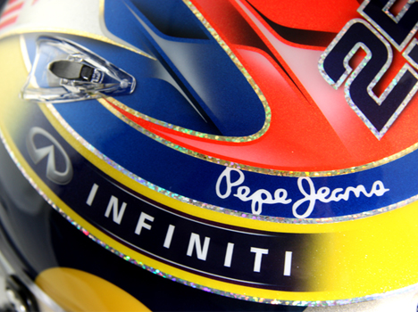 Casque JEV 2014 - Red Bull Racing