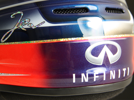 Casque JEV 2014 - Red Bull Racing