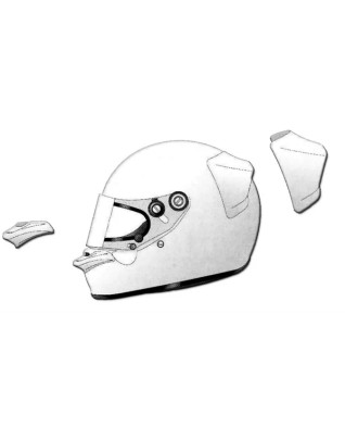 AILERON ARRIERE / GURNEY FLAP POUR CASQUES ARAI