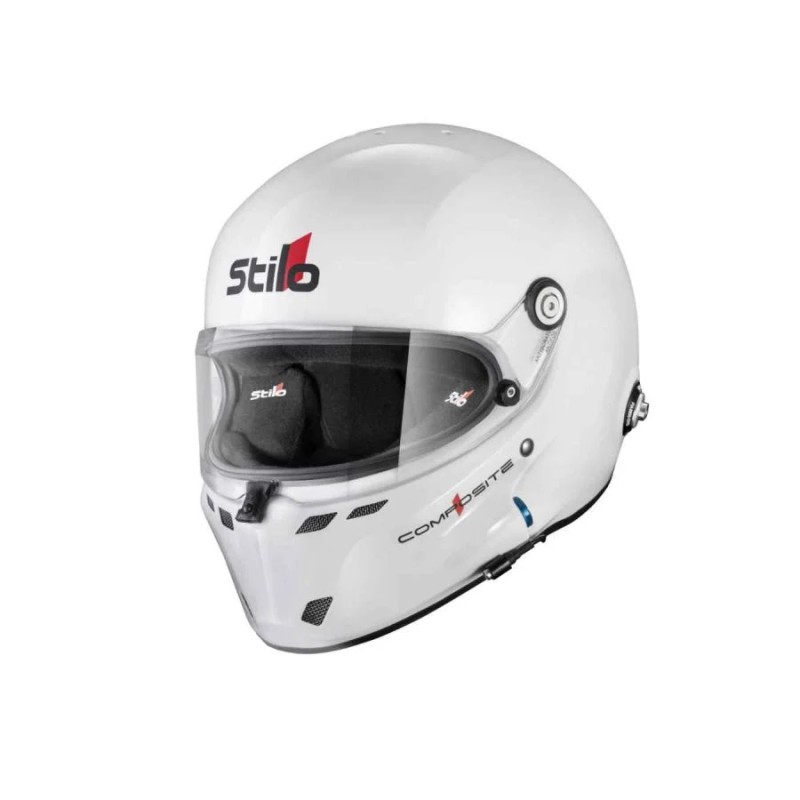 CASQUE FIA STILO ST6 F TURISMO HANS COMPOSITE BLANC CASQUE FIA STILO ST6 F TURISMO HANS COMPOSITE BLANC