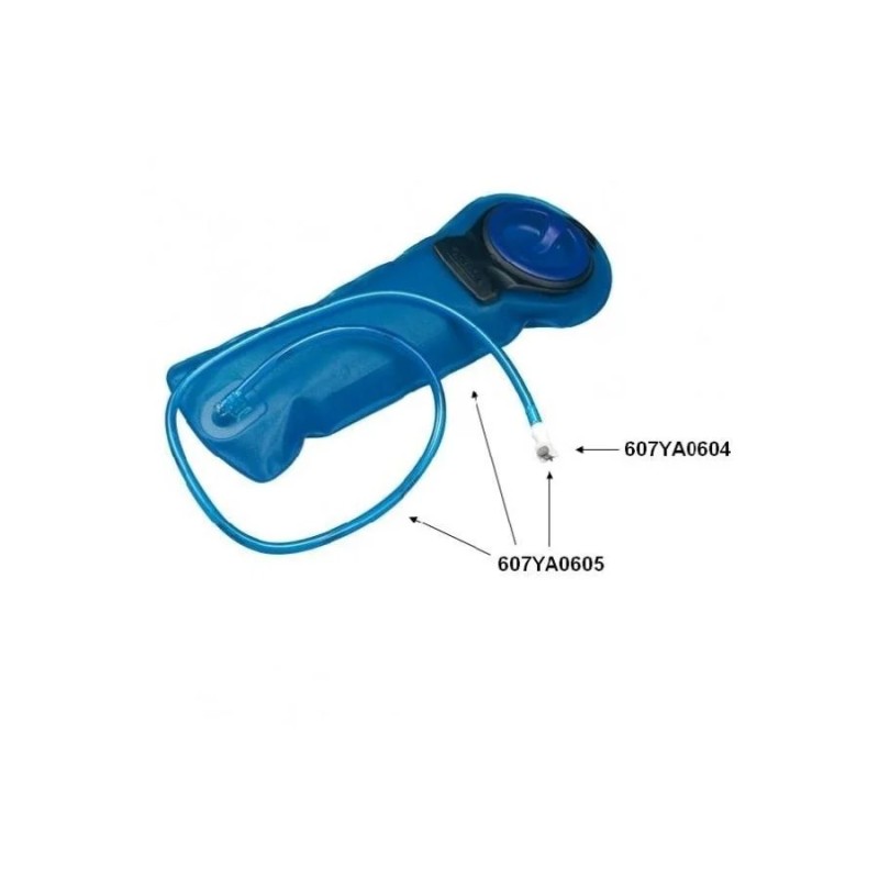 BOUTEILLE + TUBE + FEMELLE RACCORDEMENT POUR SYSTEME DRINK BAG STILO BOUTEILLE + TUBE + FEMELLE RACCORDEMENT POUR SYSTEME DRINK BAG STILO