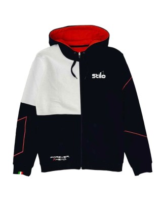 SWEATSHIRT ZIPPE TECH NOIR