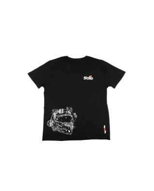 T-SHIRT STILO CASQUE NOIR