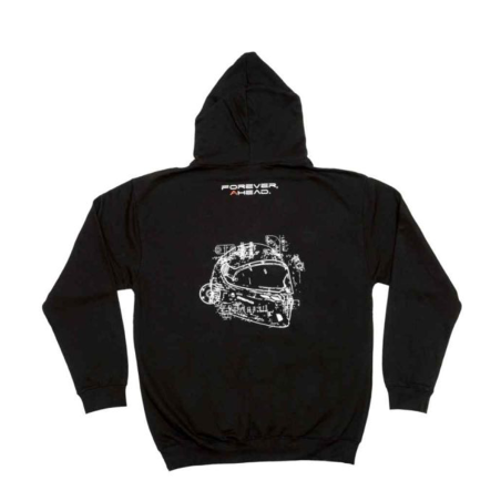 SWEATSHIRT STILO A CAPUCHE NOIR