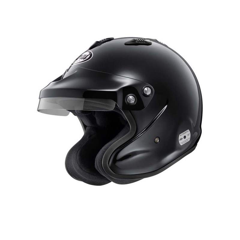 CASQUE FIA ARAI GP-J3 NOIR BRILLANT CASQUE FIA ARAI GP-J3 NOIR BRILLANT