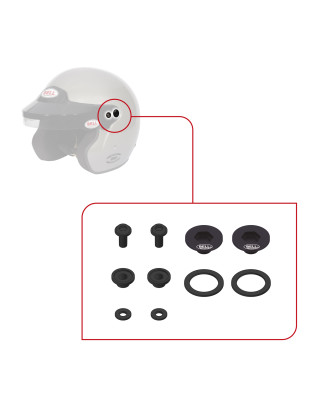 SCREW KIT FOR BELL MAG/MAG RALLY HELMETS