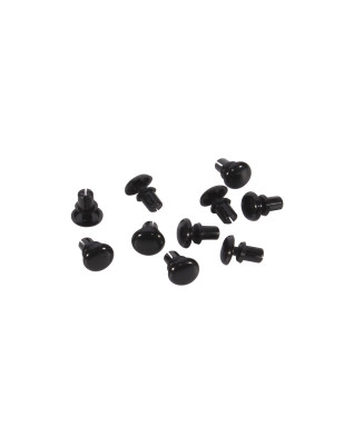 KIT DE BOUCHONS D’ŒILLETS DE VENTILATION NOIRS POUR CASQUES BELL