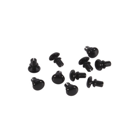 VENT GROMMET PLUG KIT BLACK FOR BELL HELMETS