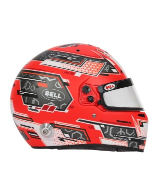 BELL RS7 PRO STAMINA ANTHRACITE/RED FIA HELMET