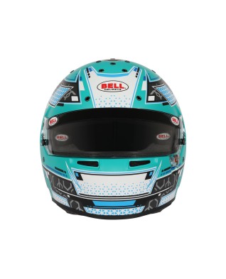 CASQUE FIA BELL RS7 STAMINA ANTHRACITE/AQUAMARINE