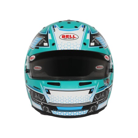 CASQUE FIA BELL RS7 STAMINA ANTHRACITE/AQUAMARINE