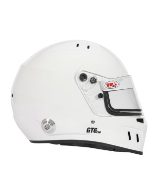 CASQUE FIA BELL GT6 PRO  BLANC