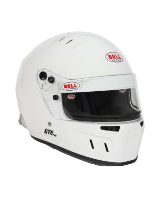 CASQUE FIA BELL GT6 PRO  BLANC
