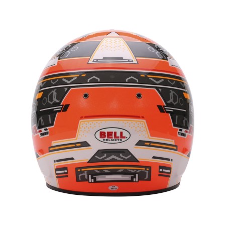 CASQUE KARTING BELL RS7-K STAMINA ANTHRACITE/ORANGE