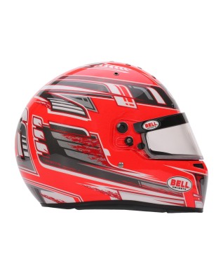 CASQUE KARTING BELL KC7-CMR CHAMPION ANTHRACITE/RED