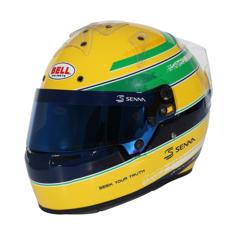 CASQUE KARTING BELL KC7-CMR AYRTON SENNA CASQUE KARTING BELL KC7-CMR AYRTON SENNA
