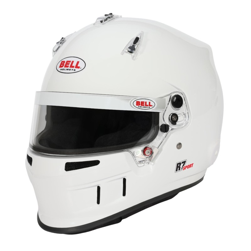 CASQUE FIA BELL R7 SPORT BLANC CASQUE FIA BELL R7 SPORT BLANC