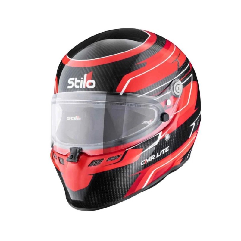CASQUE KARTING GRAPHIQUE ROUGE STILO ST6 CMR CARBON LITE CASQUE KARTING GRAPHIQUE ROUGE STILO ST6 CMR CARBON LITE