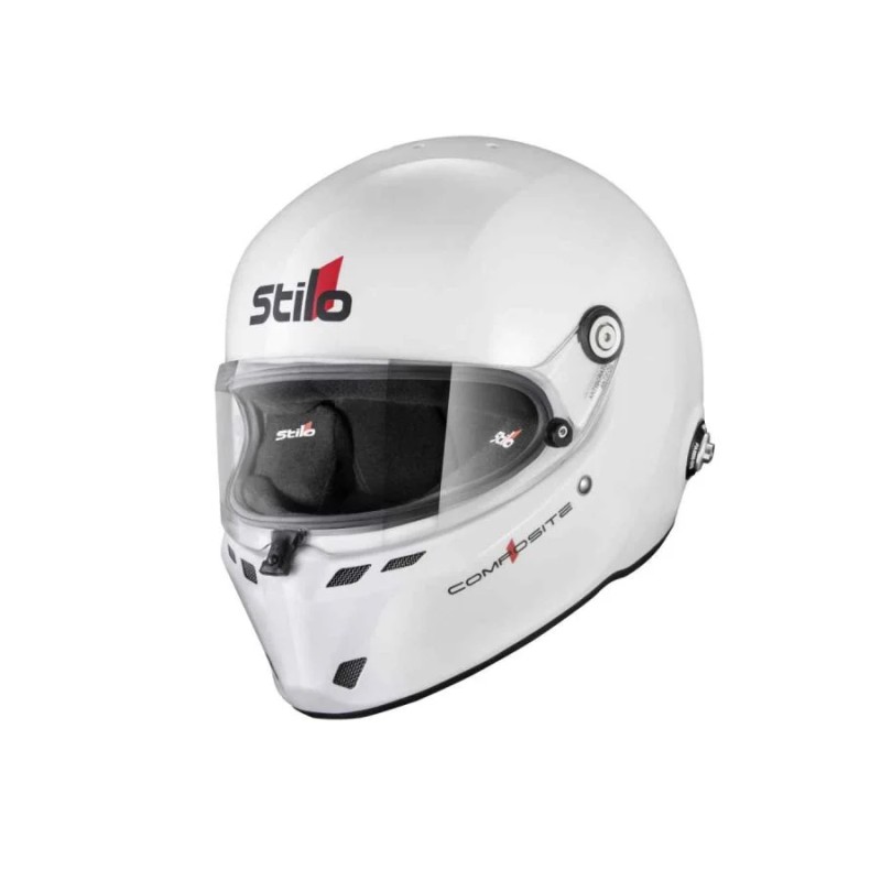 CASQUE FIA STILO ST6 FN HANS COMPOSITE BLANC