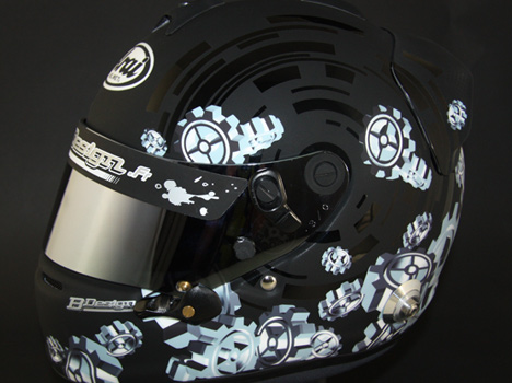 Casque Engrenage Version Black