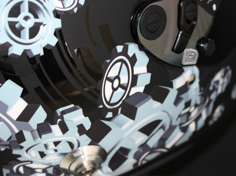 Casque Engrenage Version Black