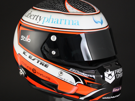 Casque Kevin Estre 2014-1