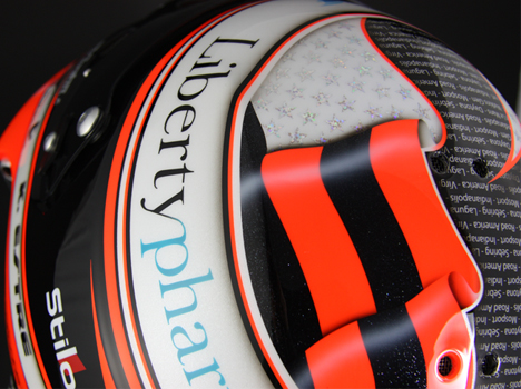 Casque Kevin Estre 2014-1