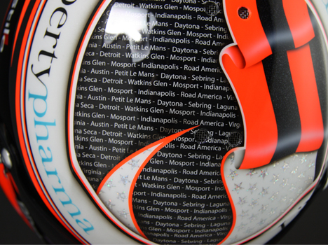 Casque Kevin Estre 2014-1