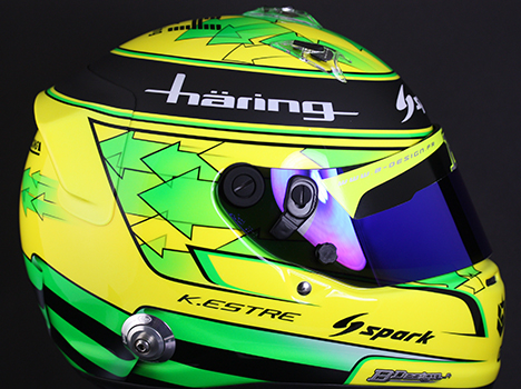 Casque Kévin Estre 2018-01