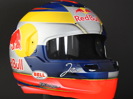 Casque Jean-Eric Vergne 2013 n°1
