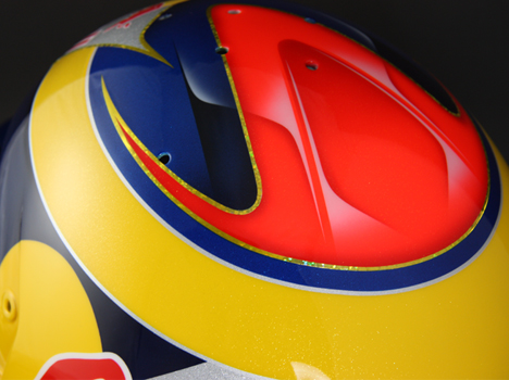 Casque Jean-Eric Vergne 2013 n°1