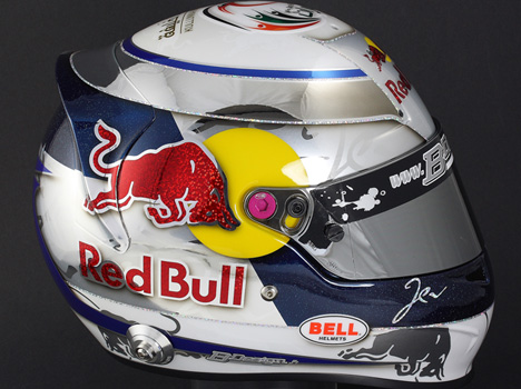 Casque Jean-Eric Vergne 'Silverstone 2012'