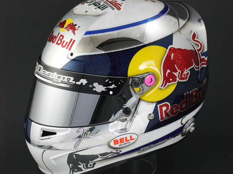 Casque Jean-Eric Vergne 'Silverstone 2012'