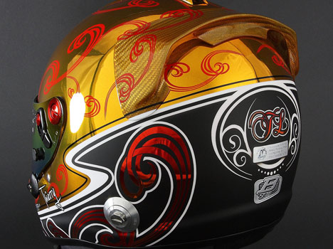 Casque Thierry Laquerbe