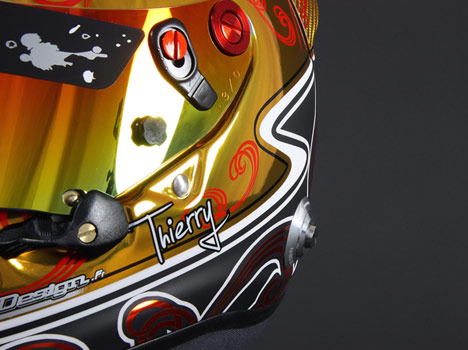 Casque Thierry Laquerbe