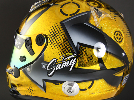 Casque Samuel Lecomte