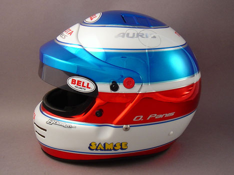 Casque Olivier Panis