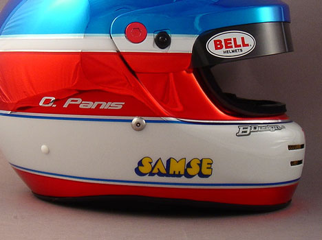 Casque Olivier Panis